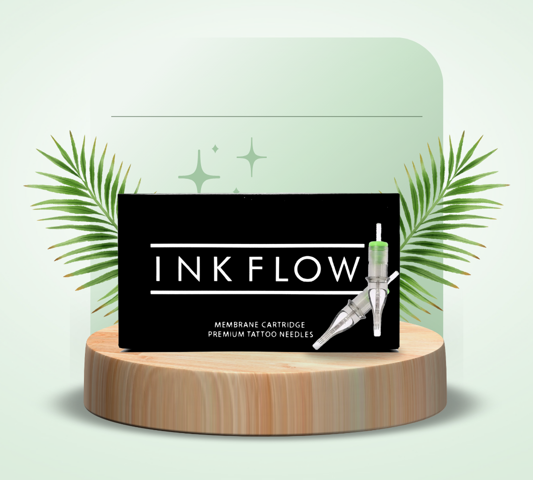 INKFLOW Cartridge Tattoo Needles Disposable Long Taper Stipple Shader (3B)