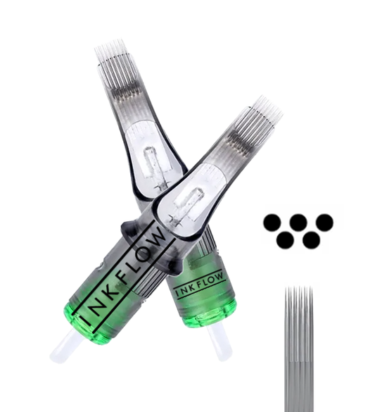 INKFLOW Cartridge Tattoo Needles Disposable Bugpin Magnum (BPMG)